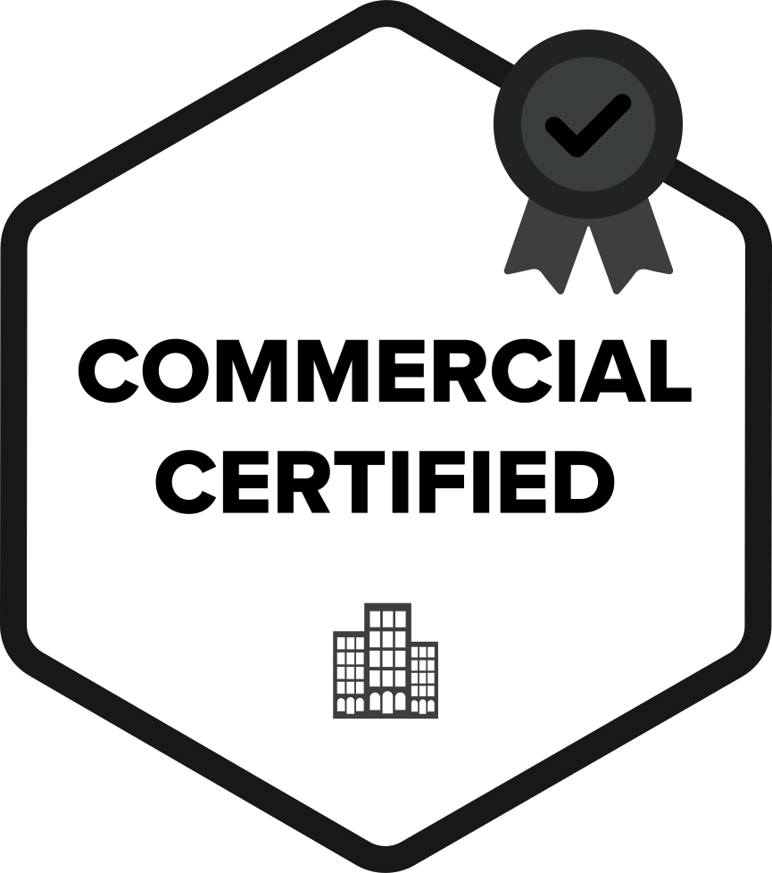 Commercial Certified badge